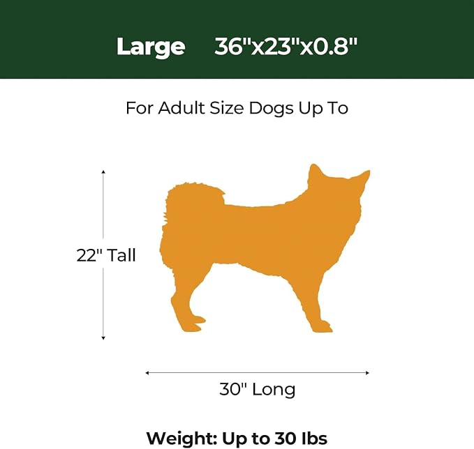 BALANCE Dog Crate Pad, Dog Foam Crate Mat Kennel Pad, Washable Water-Resistant - Image 5