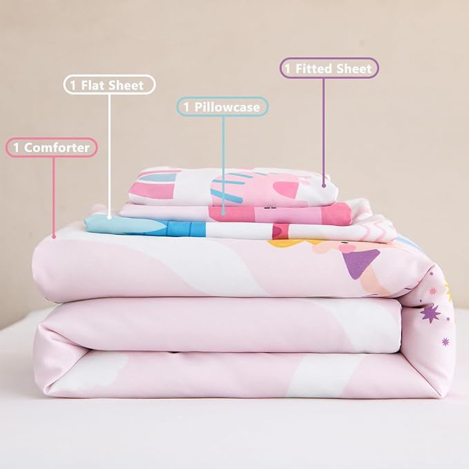 PERFEMET 4 Pcs Twin Bedding Set - Image 7