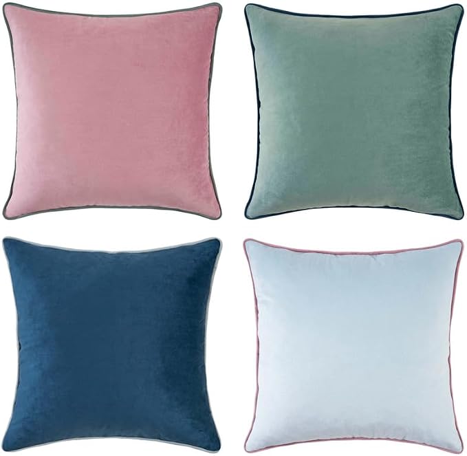 MONDAY MOOSE Decorative Throw Pillow Covers Cushion Cases, Mix and Match by MondayMoose