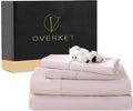 100% Egyptian Cotton Sheets Cal King Sheet Set 4PCS 1000 Thread Count Sateen by overket