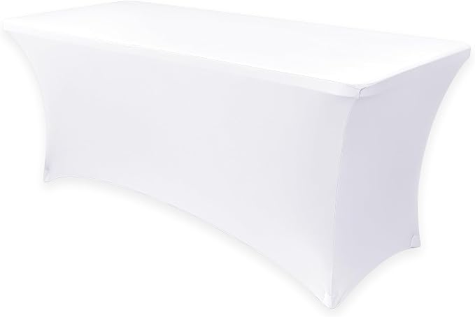 Obstal Spandex Table Cover 6ft Fitted Tablecloth Rectangular by Obstal