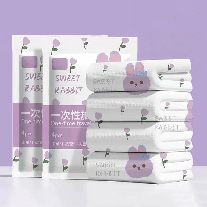 E I F E R Disposable Bed Sheets Fitted Sheet, Disposable Travel Sheets by E+I+F+E+R