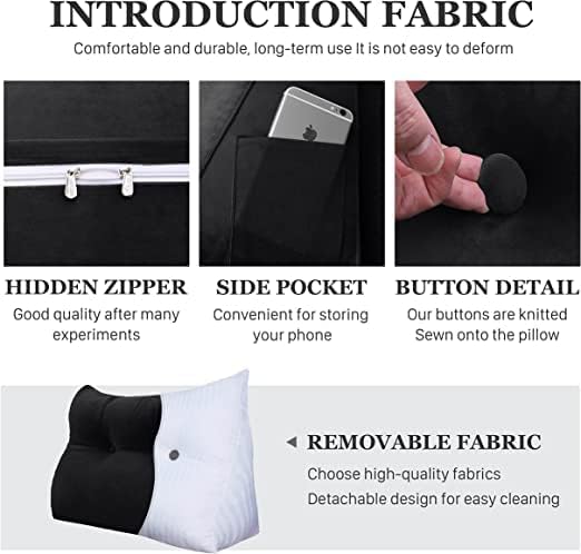 Bed Wedge Headboard Pillow - Image 5