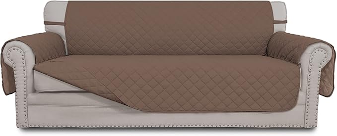 Easy-Going 4 Seater Sofa Slipcover Reversible Sofa Cover Water Resistant Couch by Easy-Going