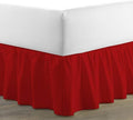 Ruffled Bed Skirt 18 Inch Drop Dust Ruffle by Unknown