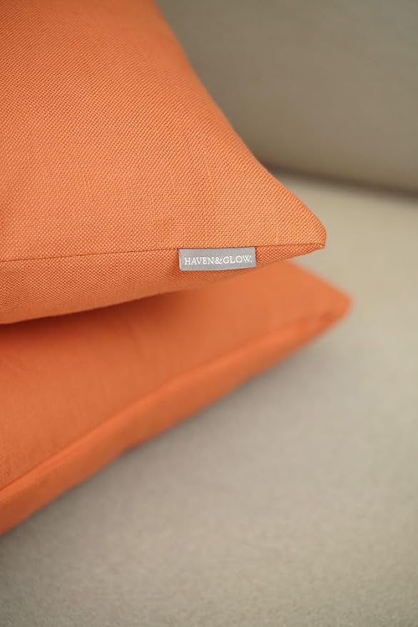 Haven & Glow Decorative Throw Pillow Cover – Square Cushion Case - Image 6