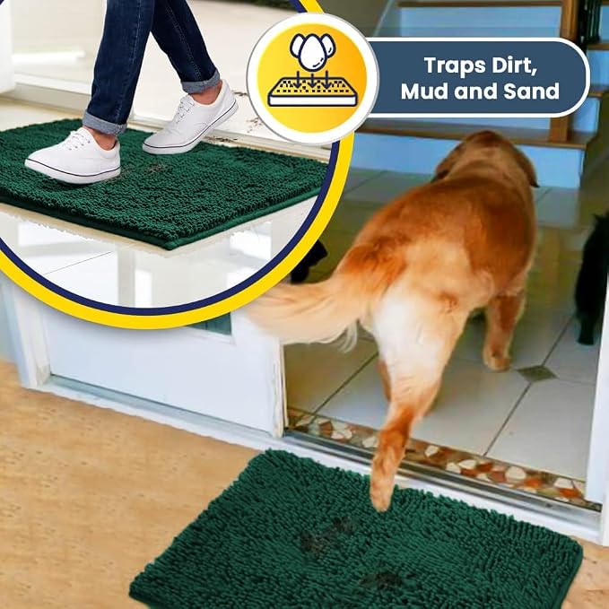 Muddy Mat® AS-SEEN-ON-TV Highly Absorbent Microfiber Door Mat and Pet Rug - Image 6