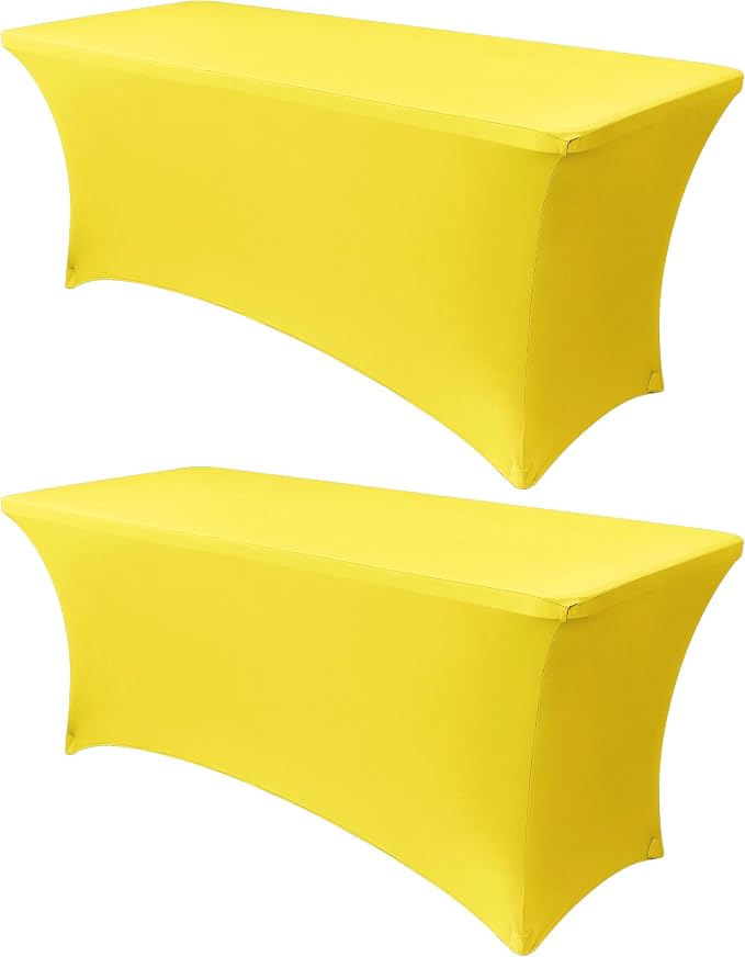 Obstal 8Ft Stretch Spandex Table Cover by Obstal