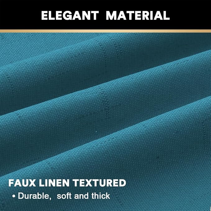 PrinceDeco 100% Blackout Curtains - Image 4