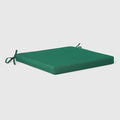 WestinTrends Solace Outdoor Patio Kitchen Dining Chair Square Seat Cushions Set by WestinTrends