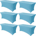 Obstal 6 Pack Stretch Spandex Table Covers by Obstal