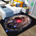 Universe Galaxy Area Rug for Living Room Bedroom 4x5 ft Soft Kitchen Kids Room by Home