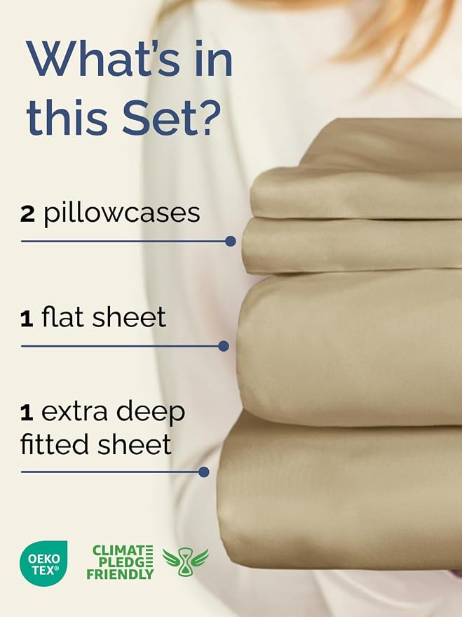 Extra Deep Pocket Queen Sheet Set - Image 2