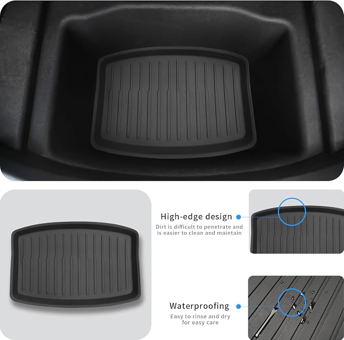 All Weather Cargo Liners for Tesla Model 3 Highland 2024/2025/2026 Accessories - Image 4