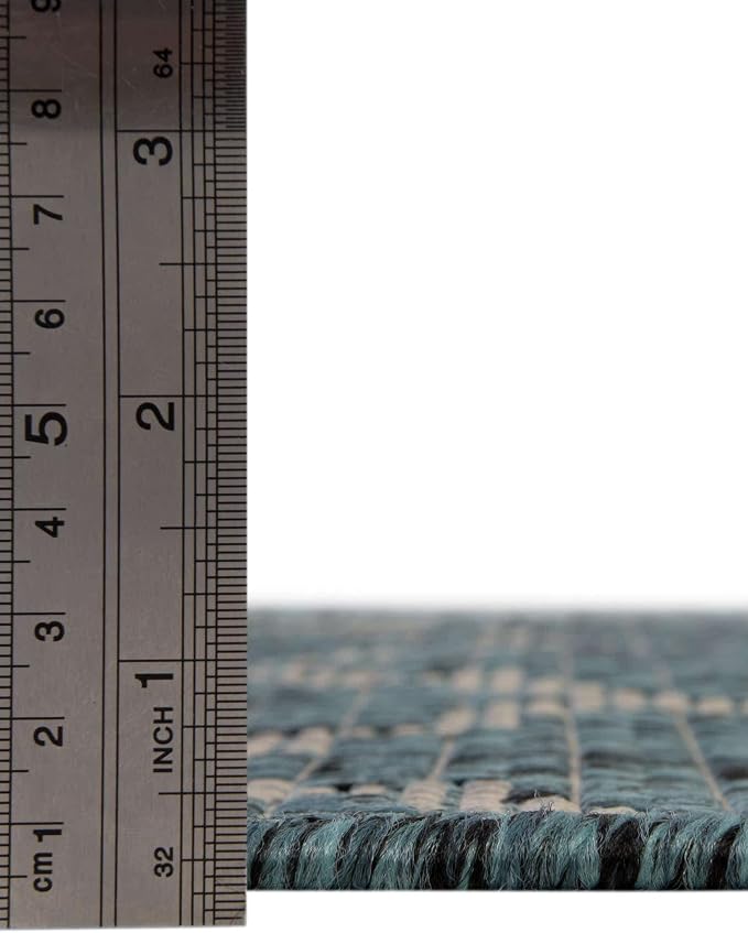 Unique Loom Outdoor Trellis Collection Area Rug - Image 7