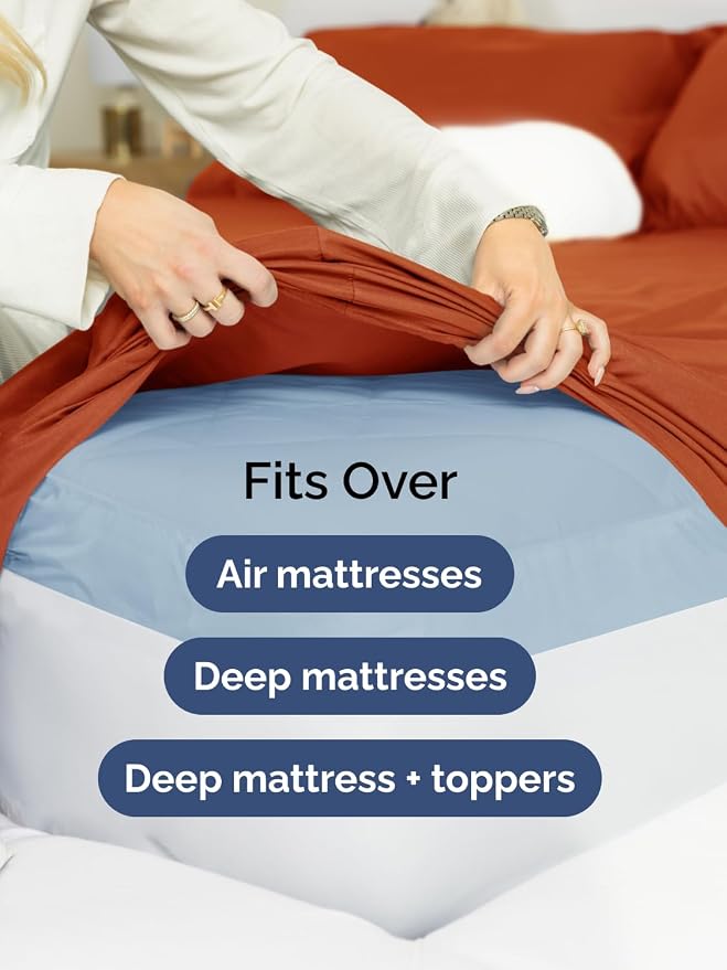 Extra Deep Pocket Cal King Sheets - Image 6