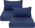 AAAAAcessories Outdoor Deep Seat Cushions, Waterproof, Fade-Resistant Patio by AAAAAcessories