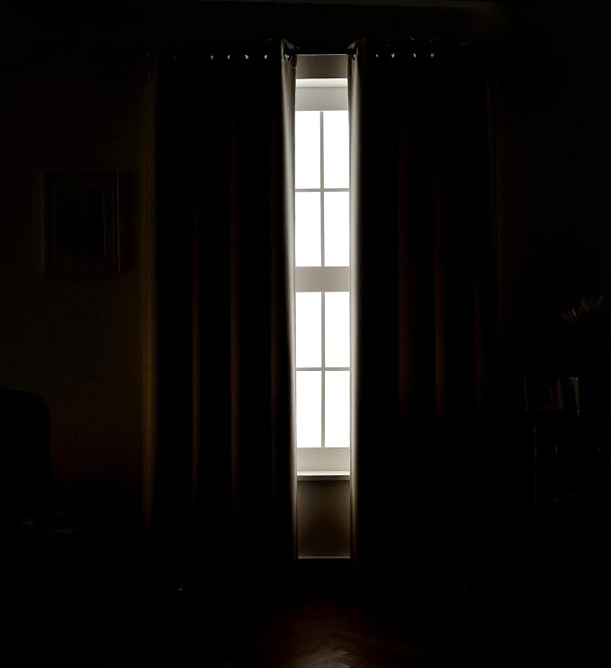 MIUCO Room Darkening Grommet Thermal Insulated Blackout Window Curtains Panels - Image 3
