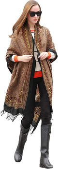 DANA XU 100% Merino Wool Pashmina Shawl by DANAXU