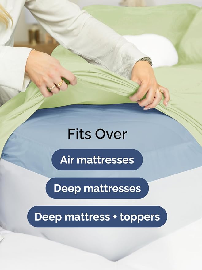 Extra Deep Twin XL Fitted Sheet - Image 6
