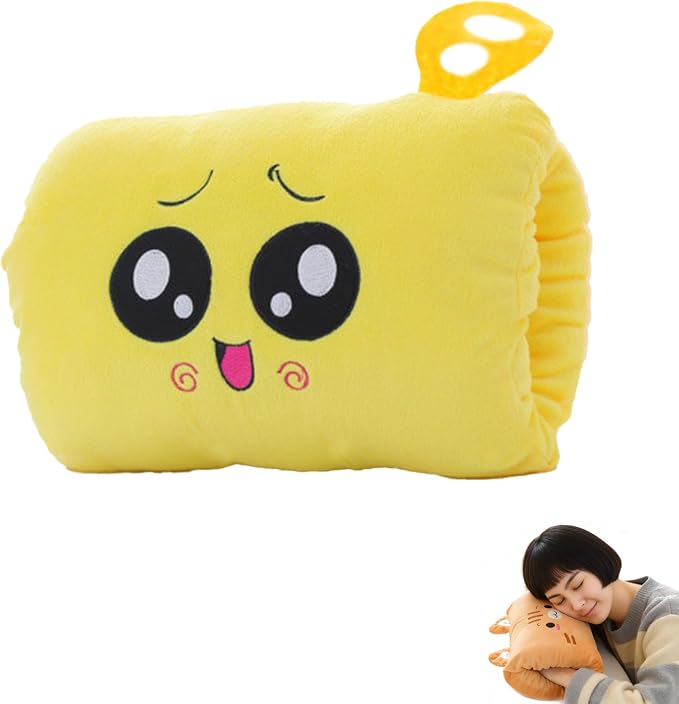 Kids Cartoon Hand Warmer Pillow, Plush Animal Doll by Unknown