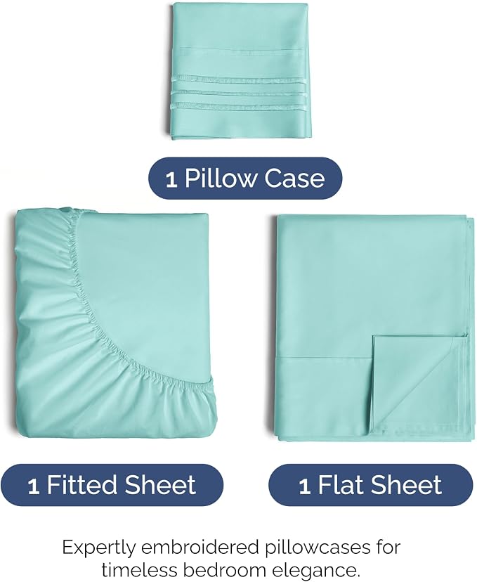 Twin XL Size 3 Piece Sheet Set - Image 2
