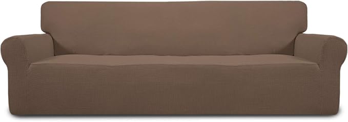 Easy-Going Stretch 4 Seater Sofa Slipcover 1-Piece Sofa Cover Furniture by Easy-Going