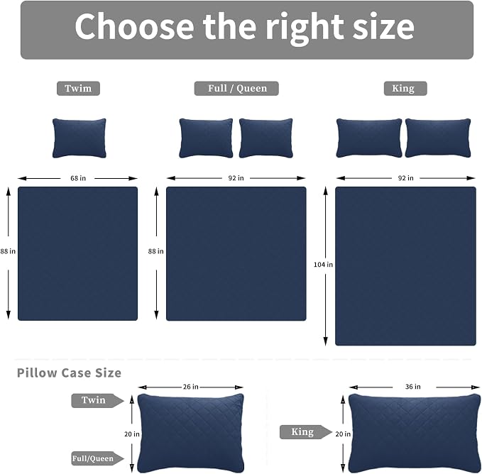 Easy-Going Queen Plus Size Reversible Quilt Set - Image 8