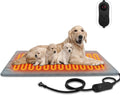 Large Pet Heating Pads for Dogs & Cats Outdoor, 47.2*27.6inches Dog Cat Heating by Unknown