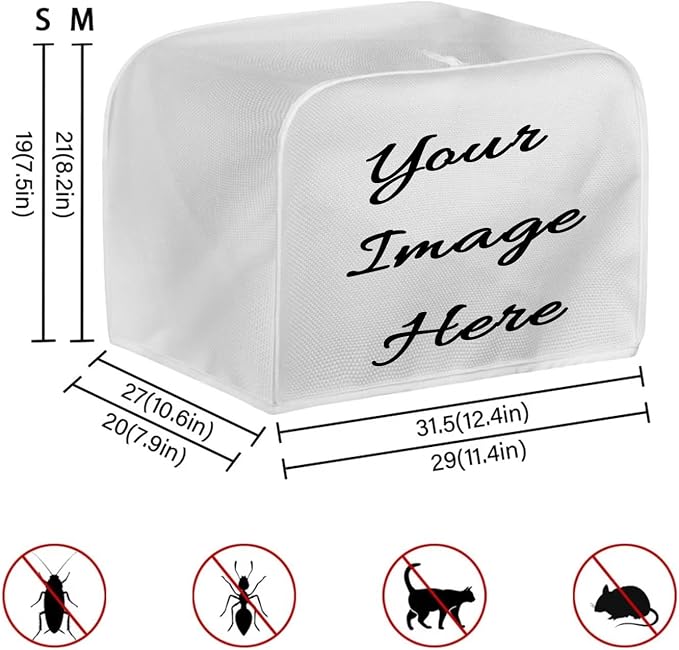 ZFRXIGN Southwestern Toaster Cover 4 Slice Small Appliance Covers Organizer - Image 7
