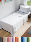 Cot Sheet Set 30” x 75” – Easy-Fit Cot Size Mattress Sheets – Ideal by CGKUnlimited