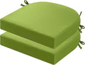idee-home Thick 17" x 17" x 3" Patio Chair Cushions Set of 2, Waterproof by idee-home