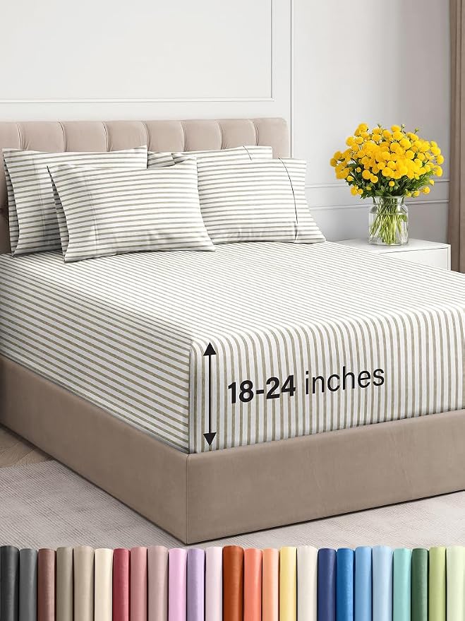 Extra Deep Queen Sheet Set by CGKUnlimited