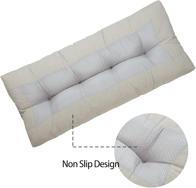 FUNHOME Outdoor Bench Cushion 45 x18 inch - Image 2