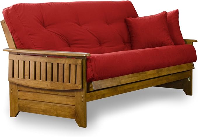 Nirvana Futons Brentwood Tray Arm Futon Sofabed Set by Nirvana+Futons