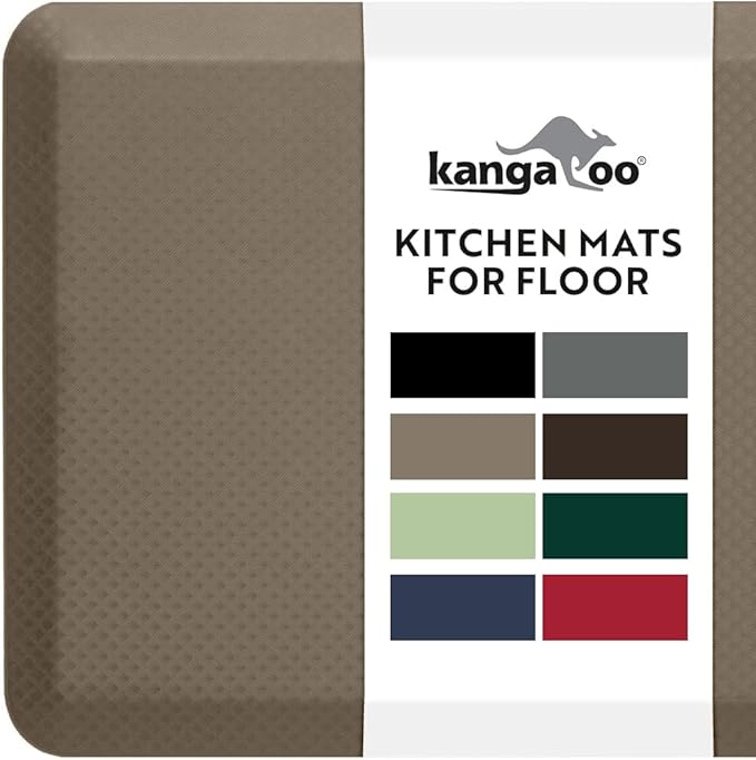 KANGAROO Thick Ergonomic Anti Fatigue Mats by Kangaroo