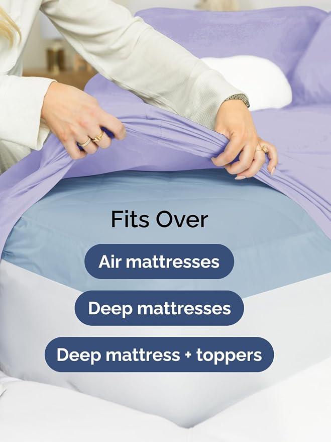 Extra Deep Cal King Fitted Sheet - Image 6