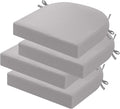 idee-home Outdoor Chair Cushions Set of 4, Thick 19" x 19" x 3" Patio Chair by idee-home