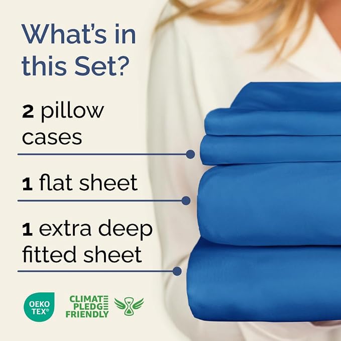 Extra Deep Pocket Queen Sheet Set - Image 2