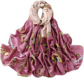 Fashion Scarves Scarf 100% Silk Feeling Scarf Silk Like Scarves Long by Myneiyi