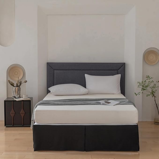 King Bed Skirt, Wrap Around Bed Skirt - Image 4