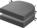 idee-home Outdoor Chair Cushions Set of 2, Thick 19" x 19" x 3" Outdoor Seat by idee-home