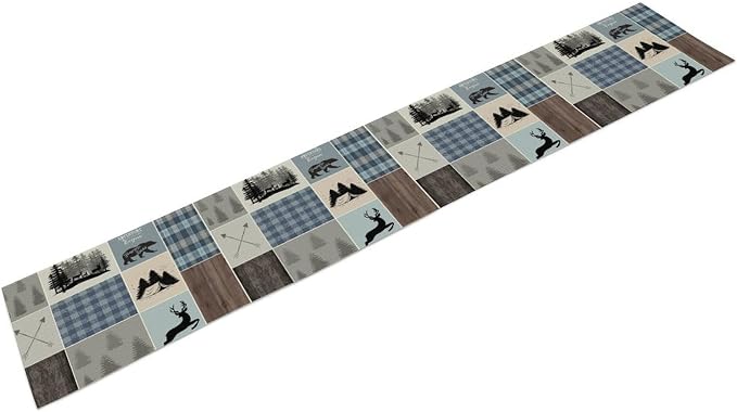 Rustic Bear Deer Table Runner - Image 8