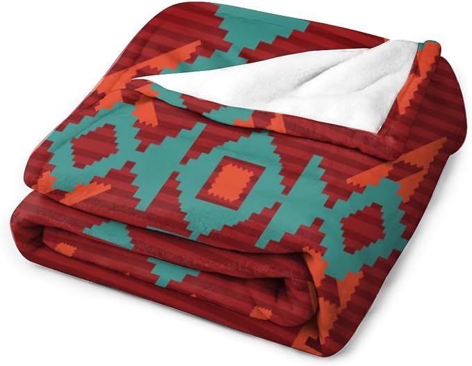 Aztec Throw Blanket - Image 3