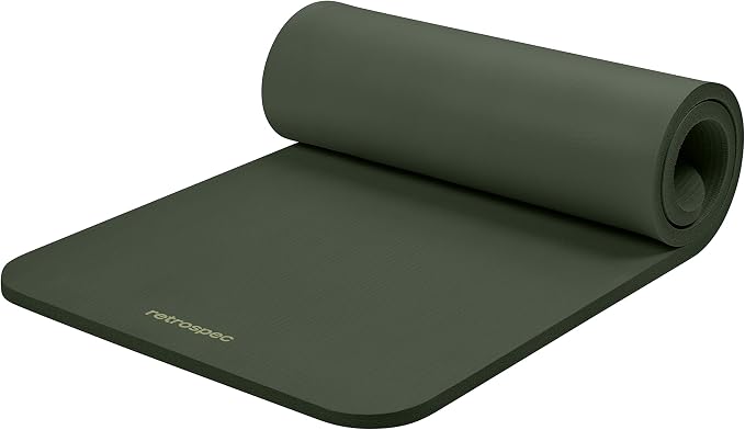 Retrospec Solana 1 inch Yoga Mat by Retrospec