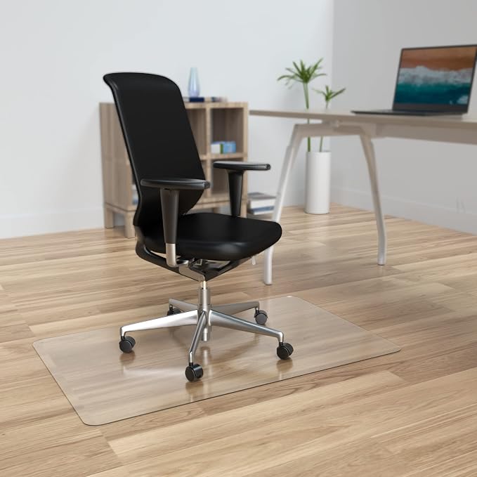 Amyracel Office Chair Mat for Hardwood Floor, 30” x 48” Clear Desk Chair Mat - Image 7
