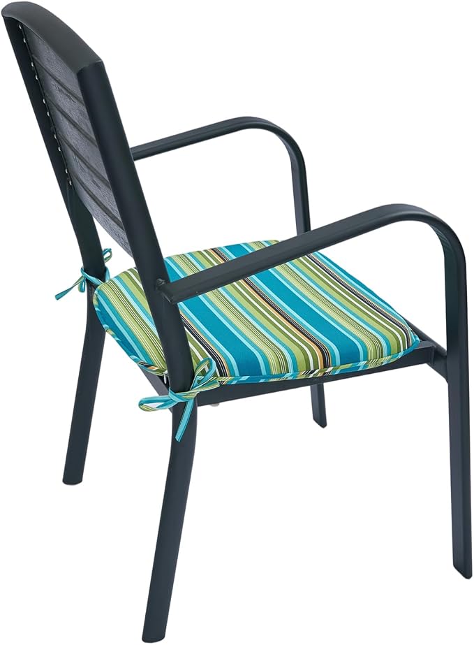 Outdoor Chair Cushions Set of 2, Patio Seat Cushion 17"x16"x2", U-Shaped Dining - Image 6