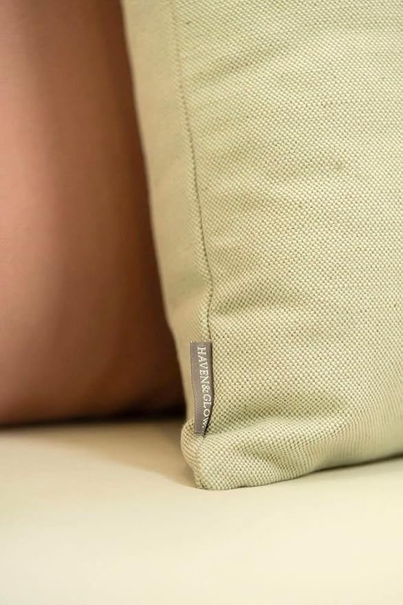Haven & Glow Decorative Throw Pillow Cover – Square Cushion Case - Image 7