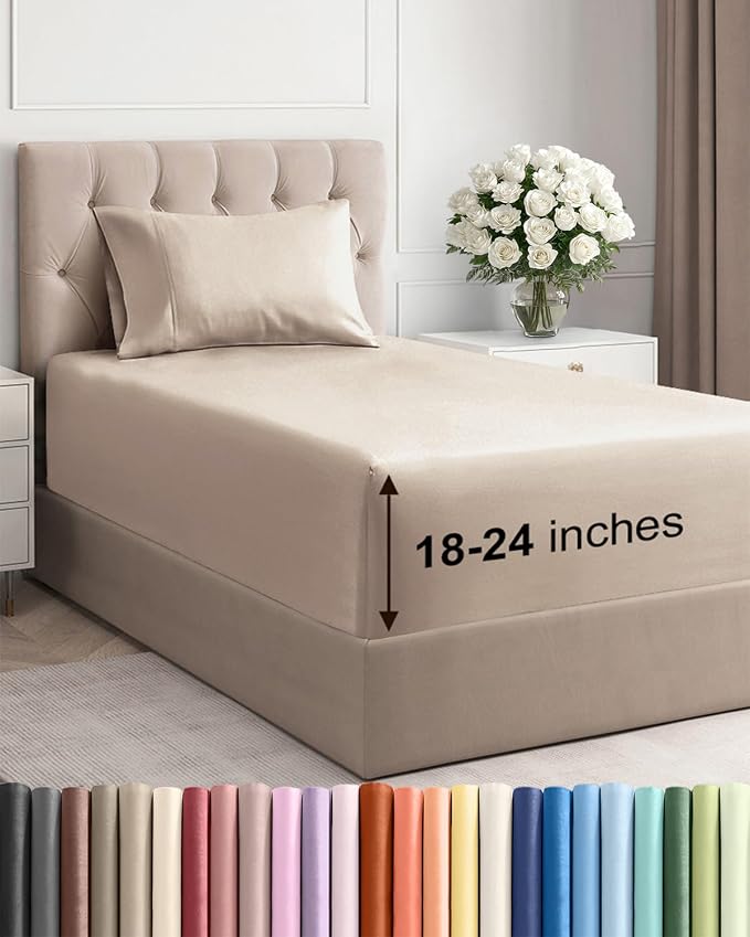 Extra Deep Pocket Twin Sheets by CGKUnlimited