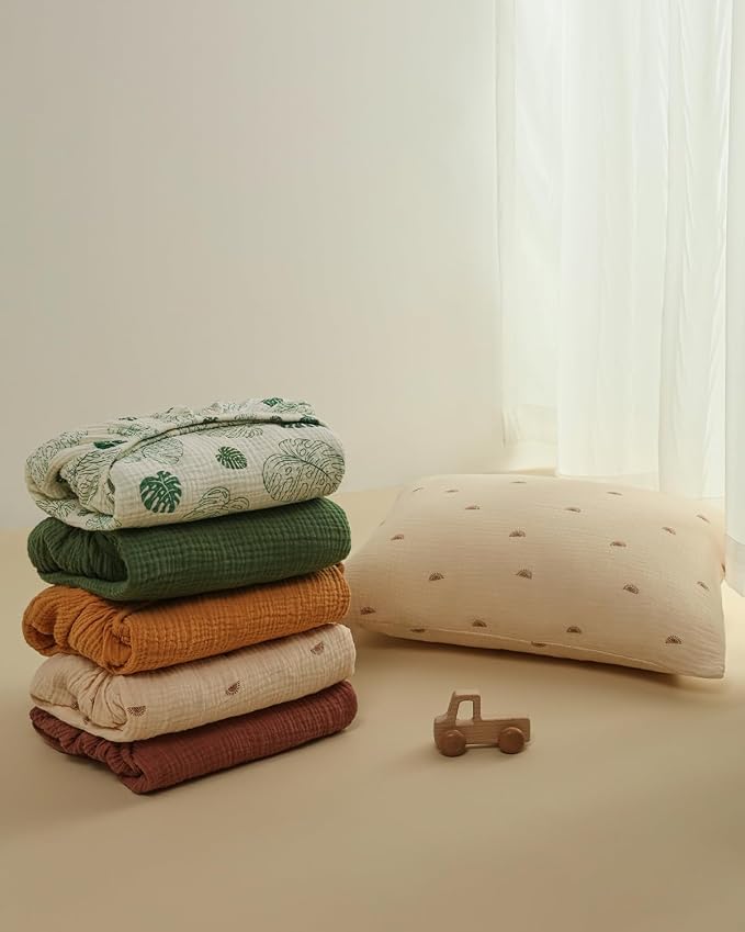 Blissful Diary Muslin Bassinet Sheets - Image 7